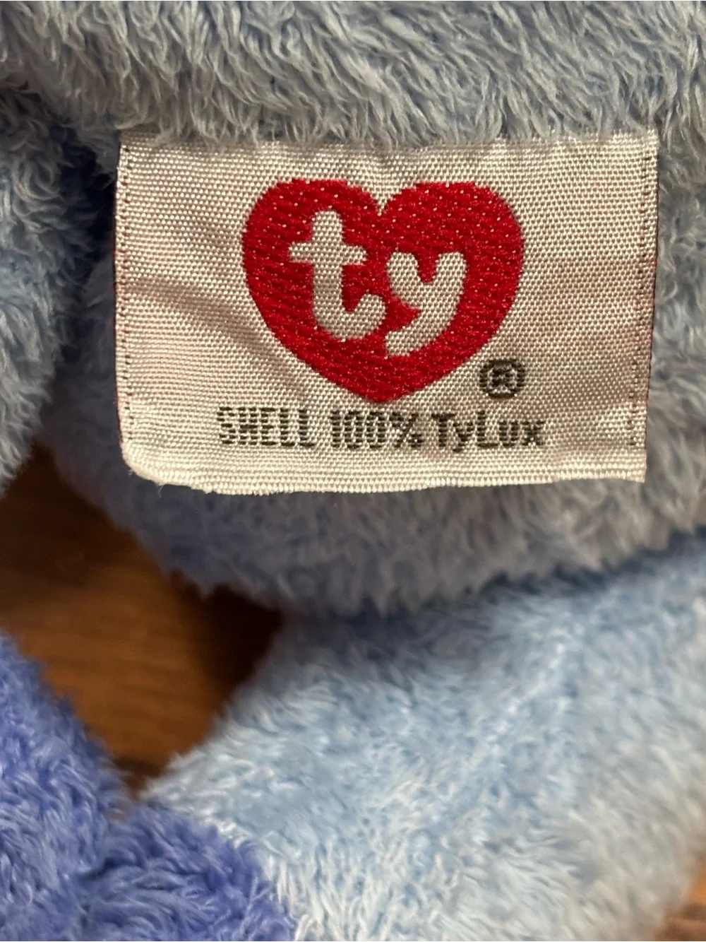 Vintage TY Pluffies Bloose the Moose Plush Toy Tylux 2006